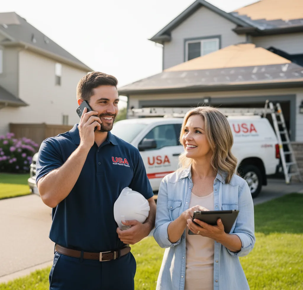 USA Roof Repair Experts customer support in Waretown